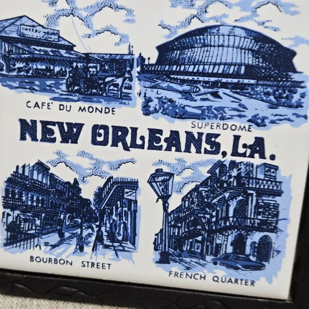 New Orleans Commemorative Tile Vintage 4